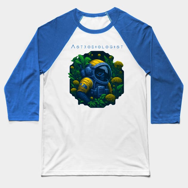 Astrobiologist Baseball T-Shirt by InspirationColor